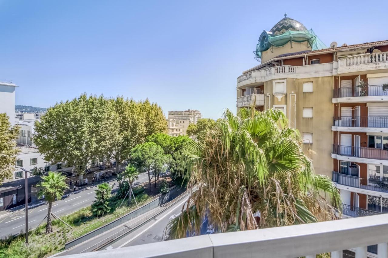 Greeter-Appartement Lumineux Avec Vue Sur La Mer Nice Dış mekan fotoğraf