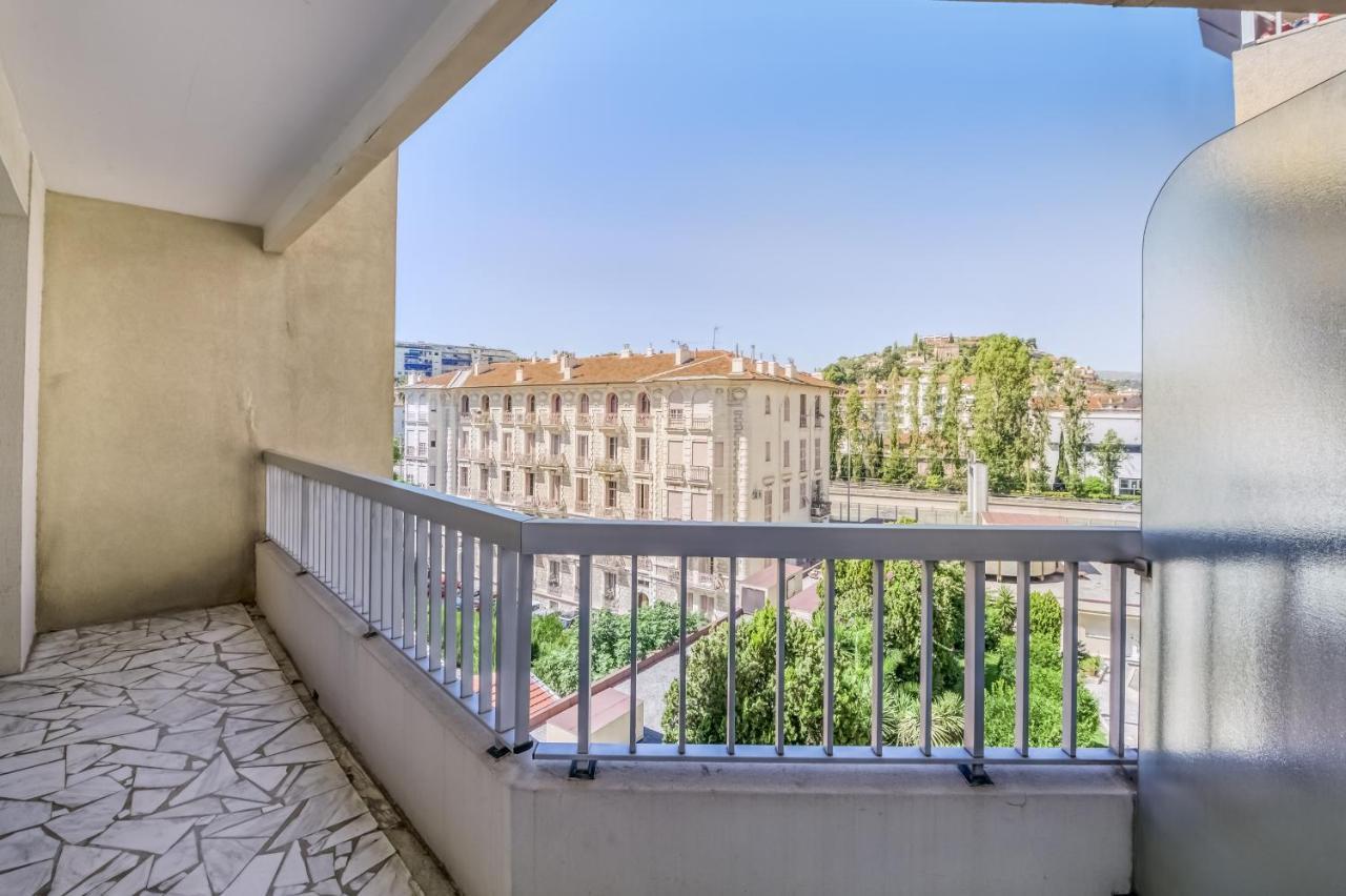 Greeter-Appartement Lumineux Avec Vue Sur La Mer Nice Dış mekan fotoğraf