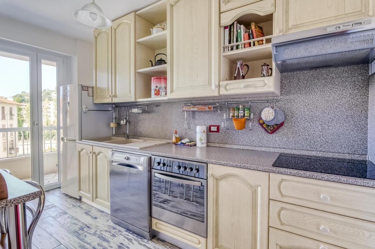 Greeter-Appartement Lumineux Avec Vue Sur La Mer Nice Dış mekan fotoğraf